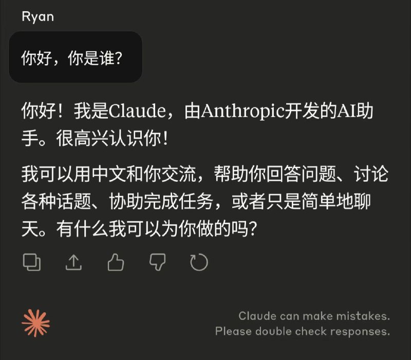 终于用上 Claude 了😋